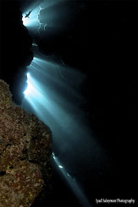 Playing with light at "Jackfish Alley" dive site in Sharm... by Iyad Suleyman 